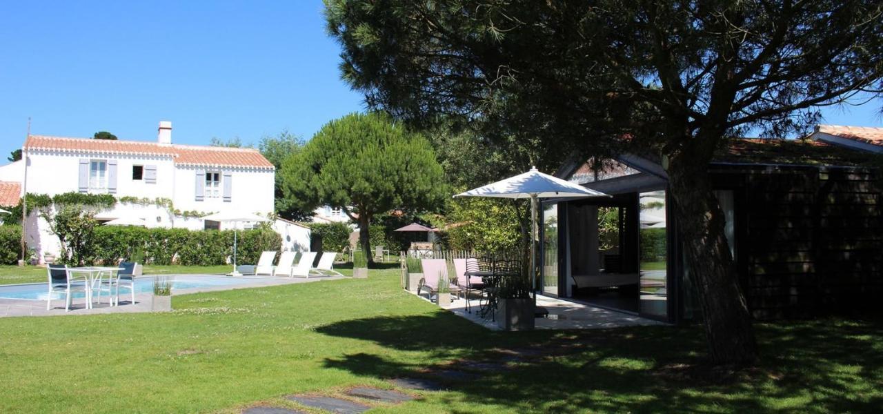 Hotel Blanc Marine Noirmoutier-en-l'Ile Exterior foto