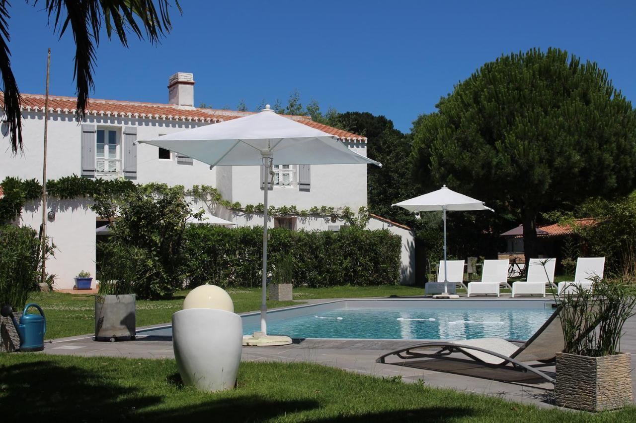 Hotel Blanc Marine Noirmoutier-en-l'Ile Exterior foto